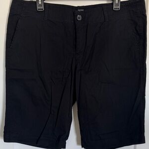 LOFT Outlet Black Women's Bermudas
